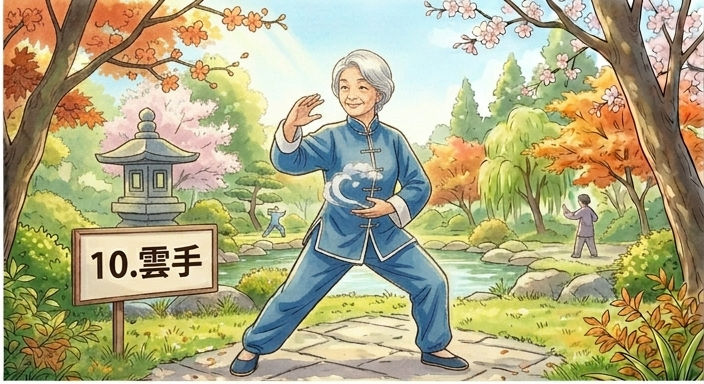 雲手